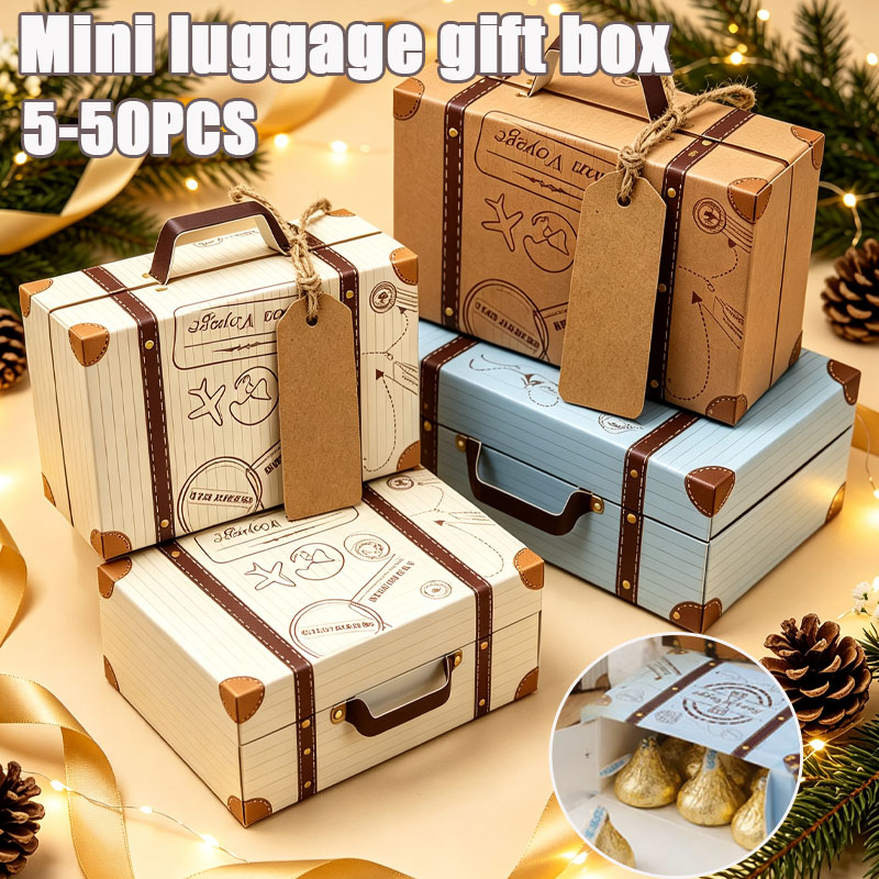Wedding Favor Box - 5-50 pièces de mini-boîtes cadeaux en