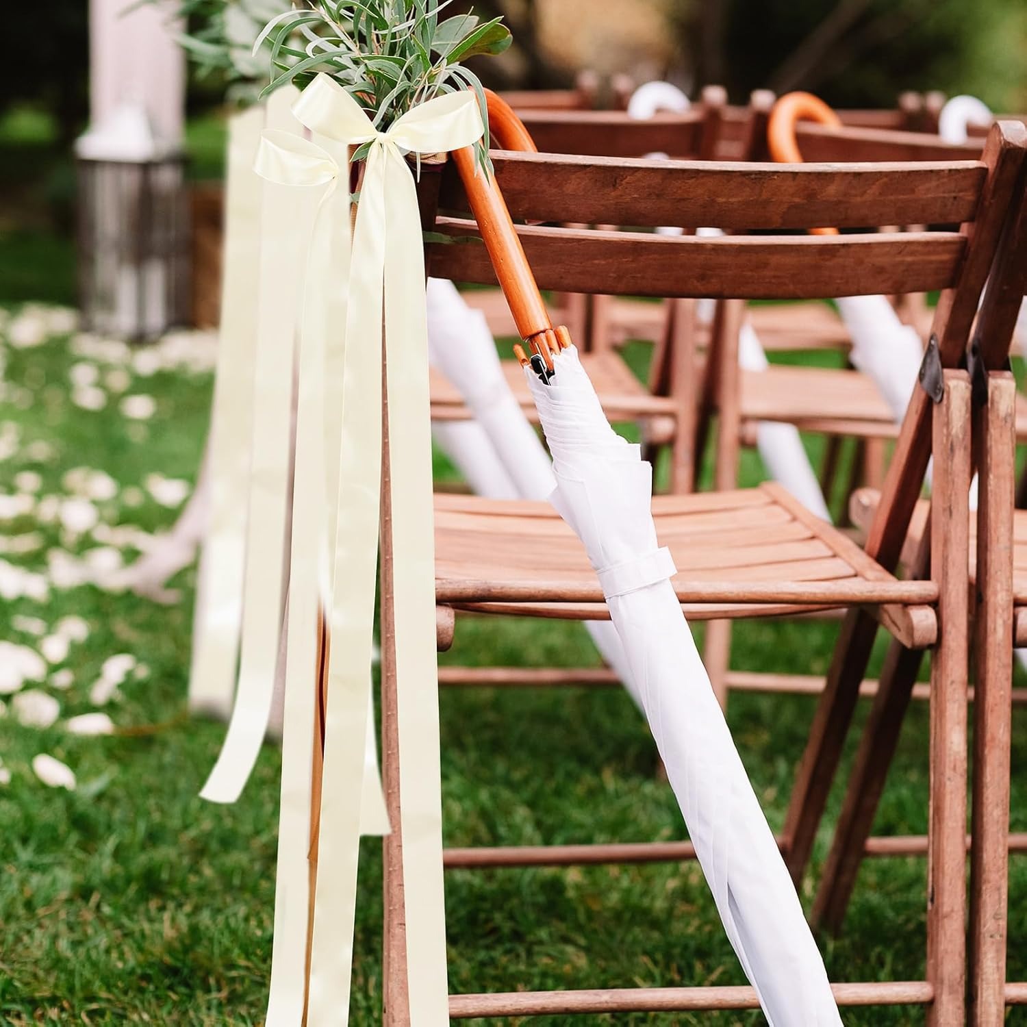 Nœuds de chaise en satin pour  - Bridal Sash Ribbon avis et prix