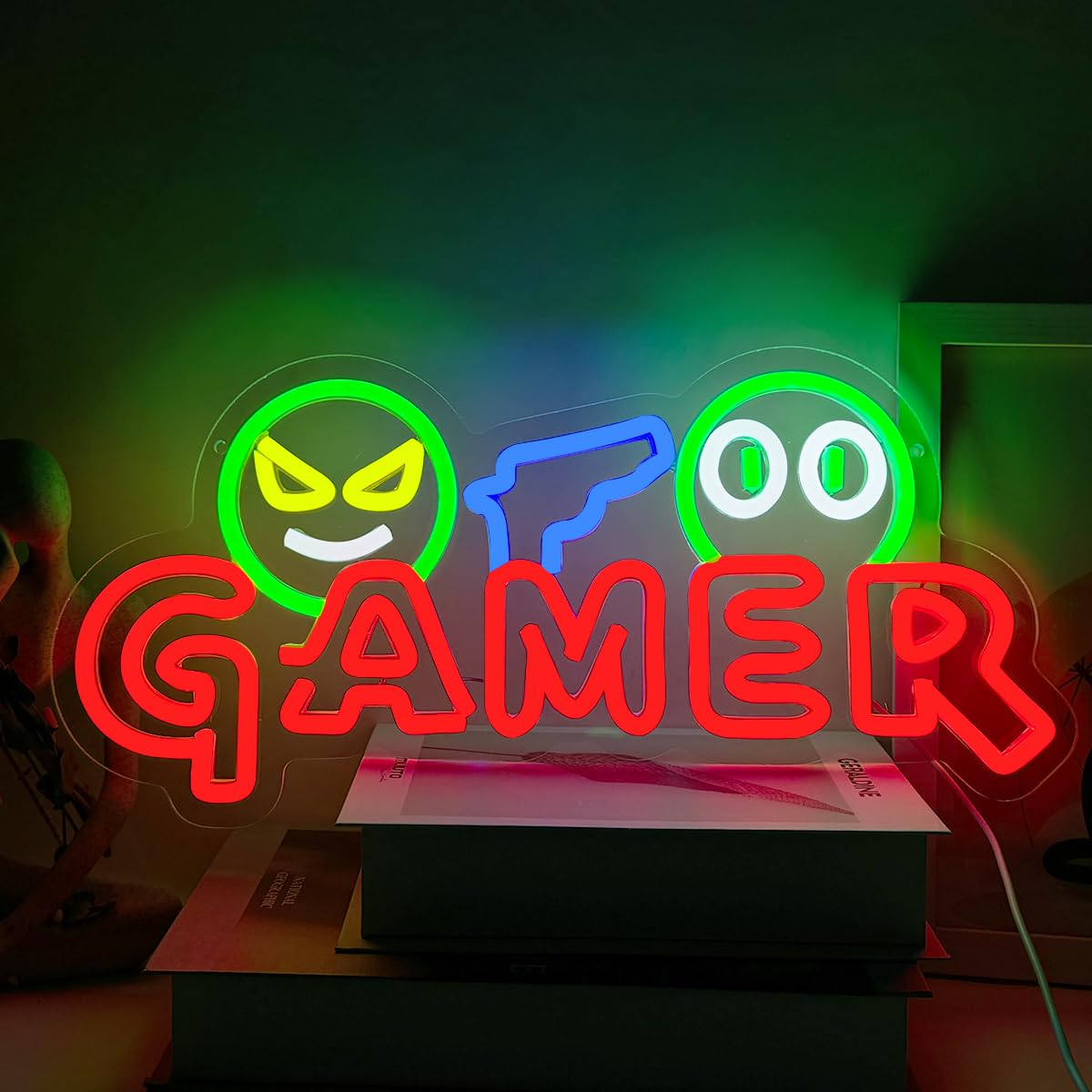 Enseigne néon LED Gamer, Lampe - Wedding Zone avis et prix