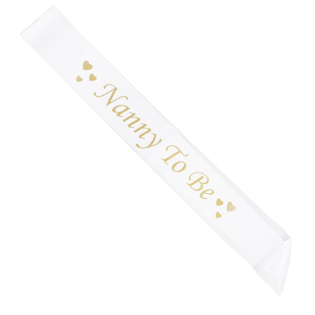 Ruban d'épaule blanc pour fête - Bridal Sash Ribbon avis et prix