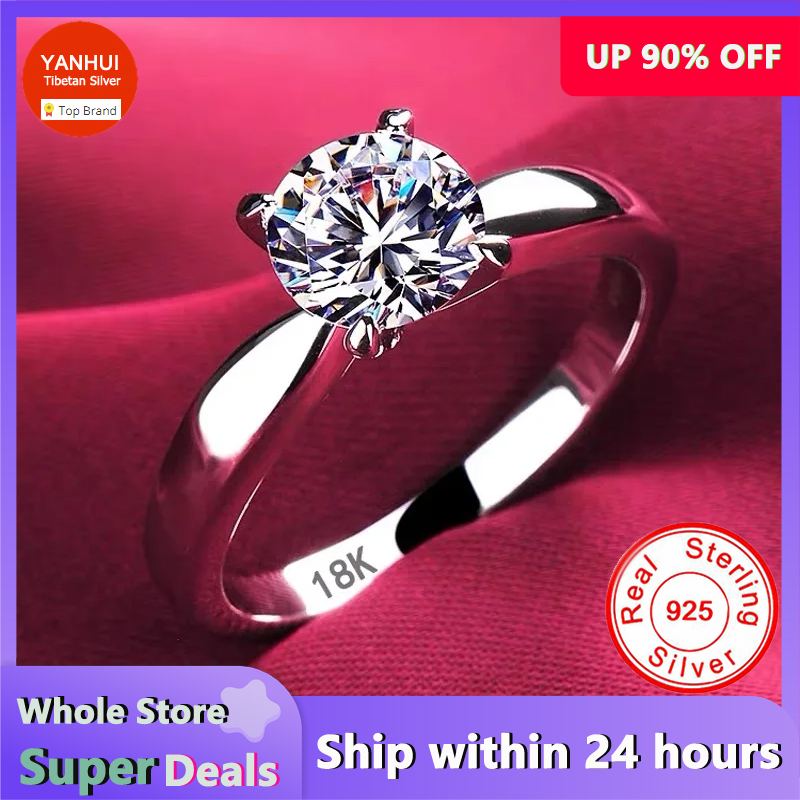 Bagues de luxe en or blanc 18  - Wedding Z avis et prix