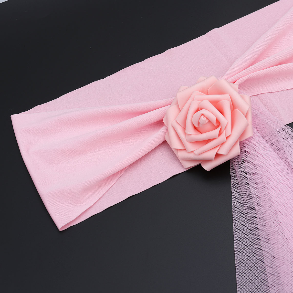 Nœuds et rubans polyvalents ro - Chair Sash Organza avis et prix