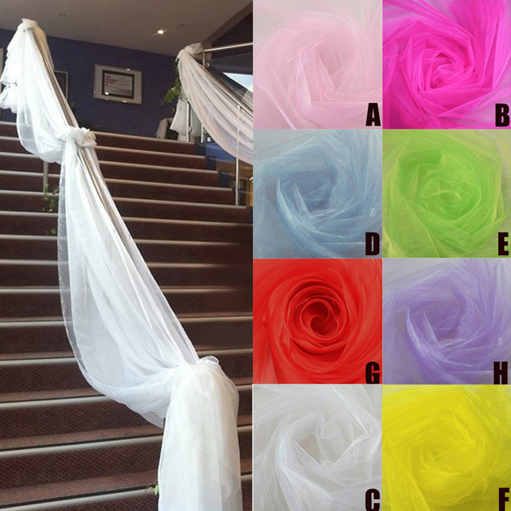 Rouleau de Tulle pour décorati - Chair Sash Organza avis et prix