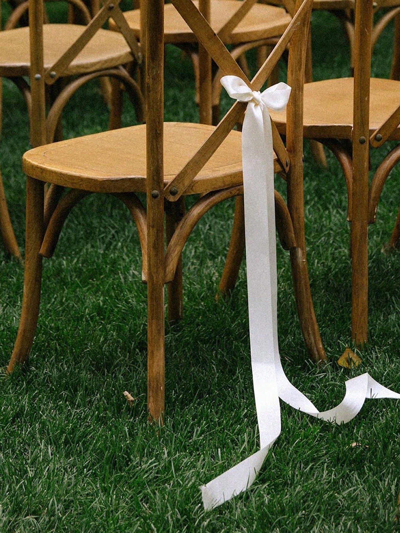 Nœuds de chaise de mariage en  - Bridal Sash Ribbon avis et prix