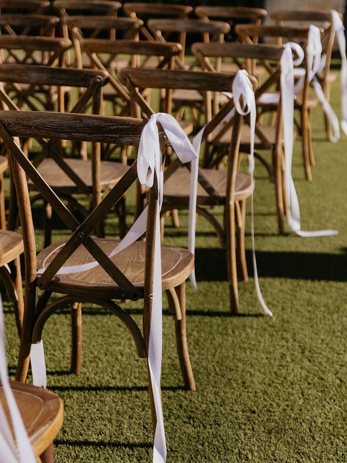 Nœuds de chaise de mariage en  - Bridal Sash Ribbon avis et prix
