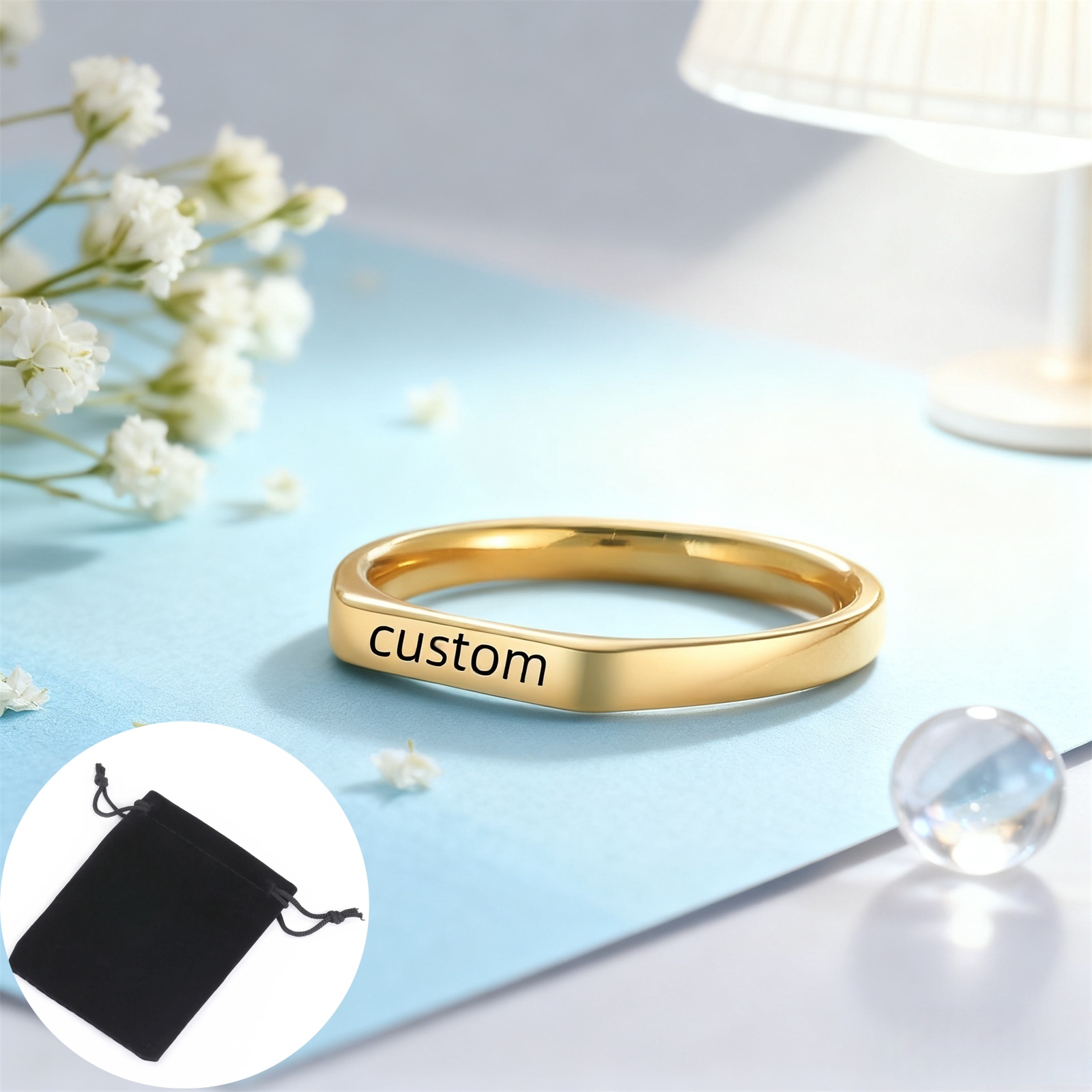 Bague personnalisée avec nom d - Wedding Zone avis et prix