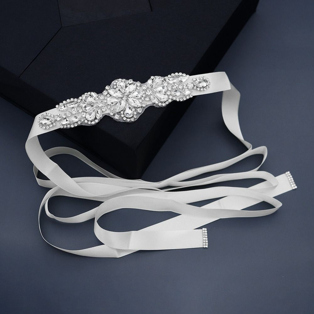 Ceinture de mariage en strass  - Bridal Sash Ribbon avis et prix