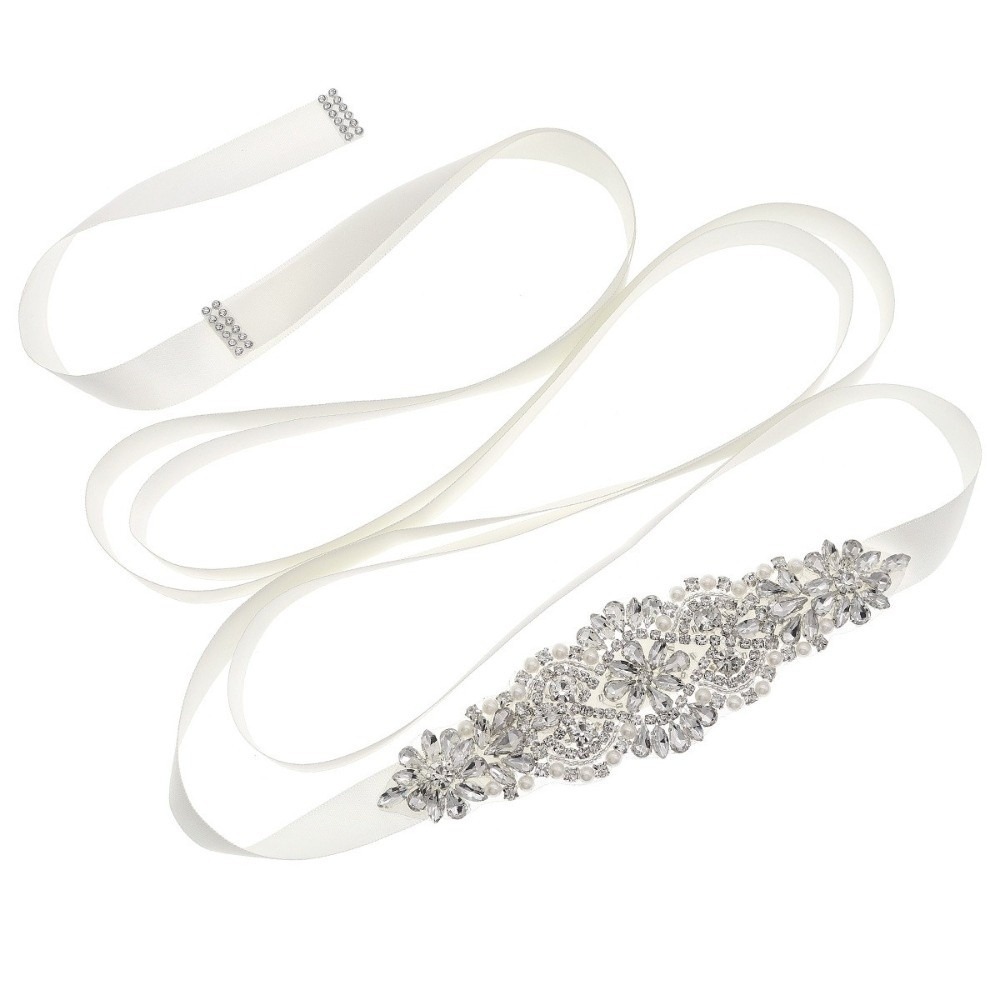 Ceinture de mariée en ruban te - Bridal Sash Ribbon avis et prix